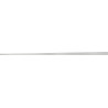Mexen Line-B 120 cm bal oldali üvegszegély, inox - 181004120L
