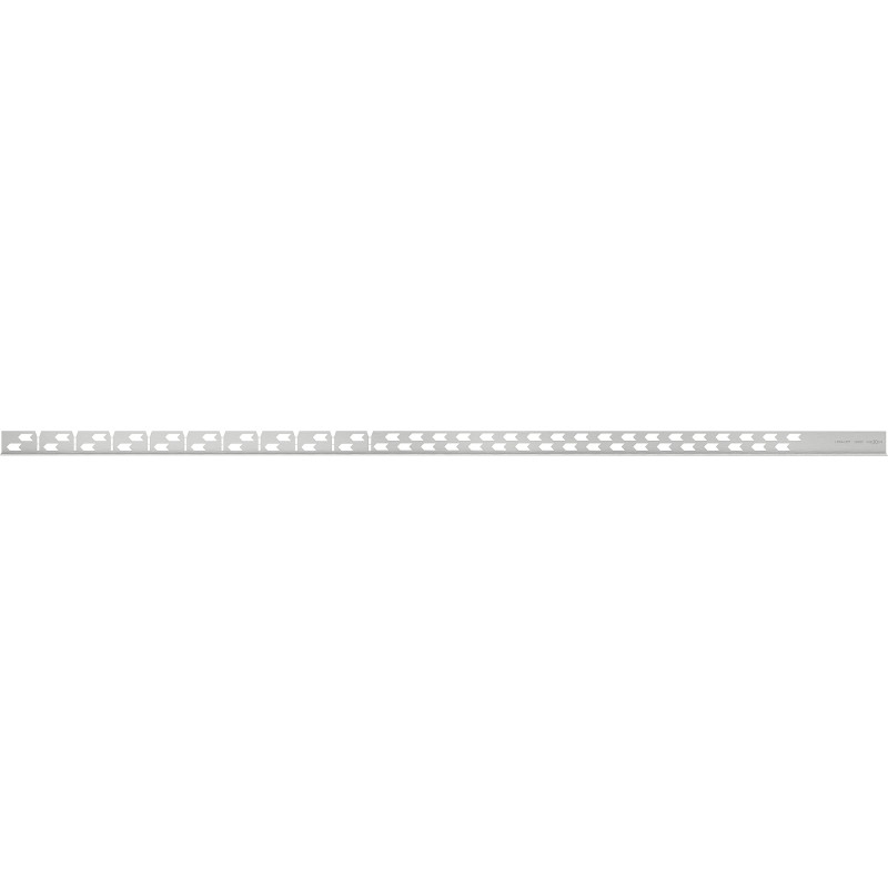 Mexen Line-B padlólépcső burkolat 120 cm bal, inox - 181001120L