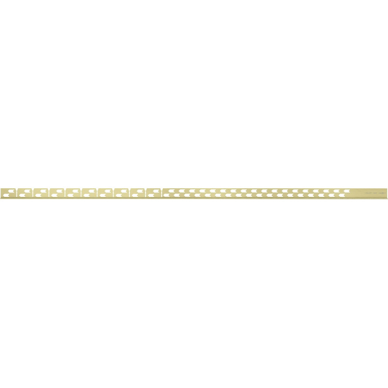 Mexen Line-B padlószint leesési szalag 120 cm bal, arany kefe - 185501120L