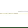 Mexen Line-B listă de trecere podea 120 cm stânga, auriu periat - 185501120L