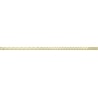 Mexen Line-B padlószint-eséslista 120 cm bal, arany kefe - 185501120L