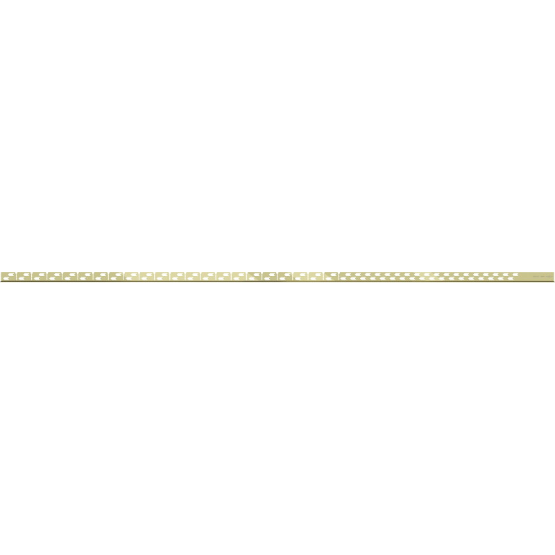 Mexen Line-B plintă de colț pentru podea 180 cm stânga, aurie - 185001180L