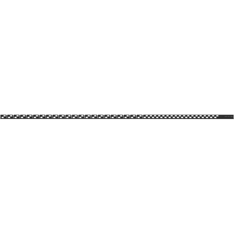 Mexen Line-B bal oldali padlószegély 180 cm, fekete - 187001180L
