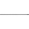 Mexen Line-B bal oldali padlószegély 180 cm, fekete - 187001180L