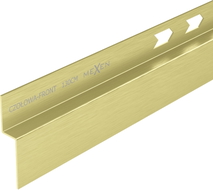 Mexen Line-B baghetă frontală pentru duș 130 cm, aurie periată - 185503130U