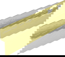 Mexen Line-B elülső zuhanytálca profil 130 cm, arany kefélt - 185503130U
