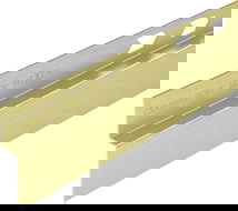 Mexen Line-B bandă de duș frontală 180 cm, aurie periată - 185503180U