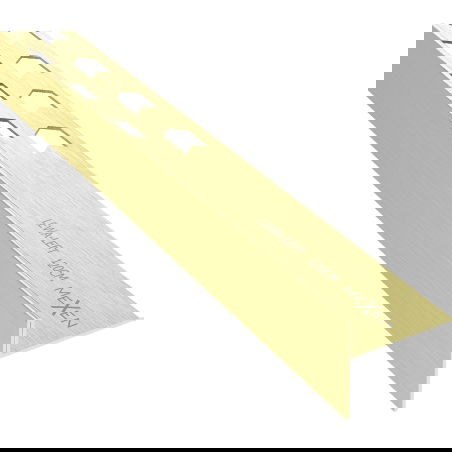 Mexen Line-B șină de scurgere pentru podea 120 cm stânga, aurie periată - 185501120L