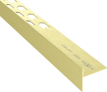 Mexen Line-B padlószint leesési szalag 120 cm bal, arany kefe - 185501120L