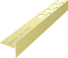 Mexen Line-B listwa de scurgere pentru pardoseală 120 cm dreapta, aurie periată - 185501120R