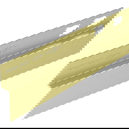 Mexen Line-B profil de scurgere de perete 120 cm dreapta, auriu periat - 185502120R