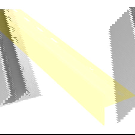 Mexen Line-B üvegreses lejtőprofil 120 cm bal, arany kefe - 185504120L