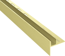 Mexen Line-B bandă de scurgere pentru sticlă 120 cm stânga, perie aurie - 185504120L