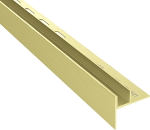 Mexen Line-B profil de scurgere pentru sticlă 180 cm stânga, perie aurie - 185504180L