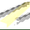 Mexen Line-B șină de sticlă 120 cm dreapta, perie aurie - 185504120R