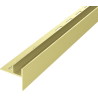 Mexen Line-B profil din sticlă, 180 cm dreapta, perie aurie - 185504180R