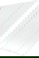 Mexen Velar L Duo paravan cadă, cu 2 uși glisante, 140 x 150 cm, transparent, alb - 896-140-003-02-20