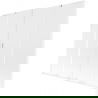 Mexen Velar L Duo paravan de cadă glisant cu 2 canaturi 200 x 150 cm, mat, alb - 896-200-003-32-20