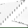 Perete de cadă Mexen Velar L Duo cu 2 aripi glisante 200 x 150 cm, mat, gri gun periat - 896-200-003-32-66