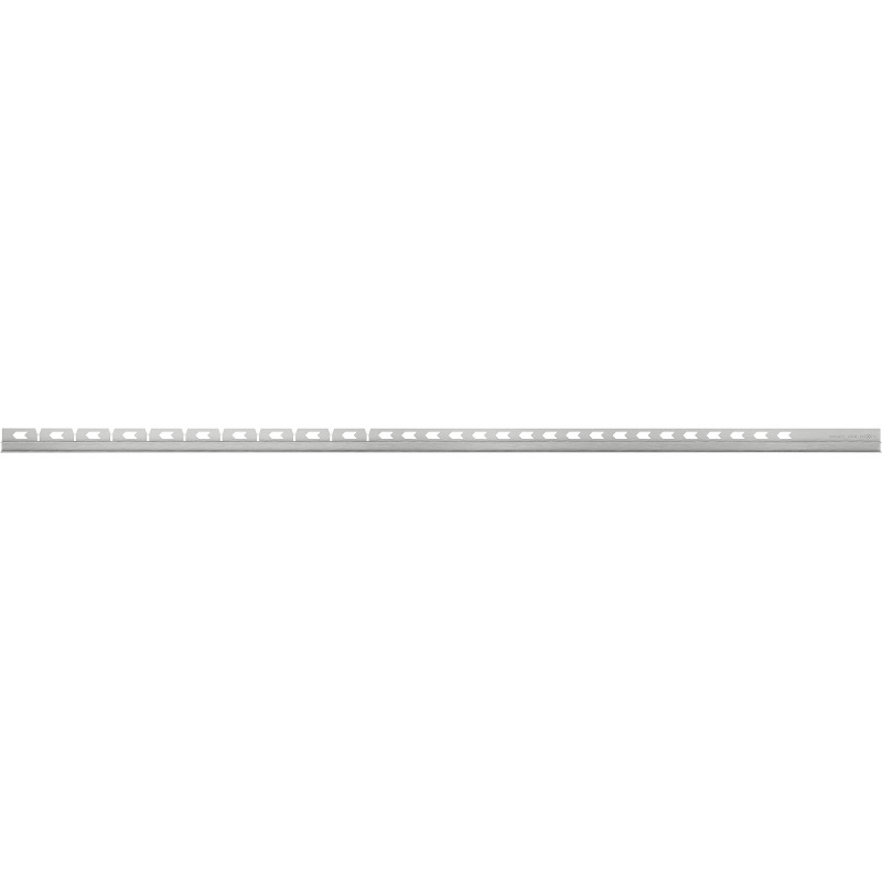 Mexen Line-B 120 cm bal oldali üvegszegély, inox - 181004120L