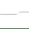 Mexen Line-B listă de pantă pentru sticlă 120 cm stânga, inox - 181004120L