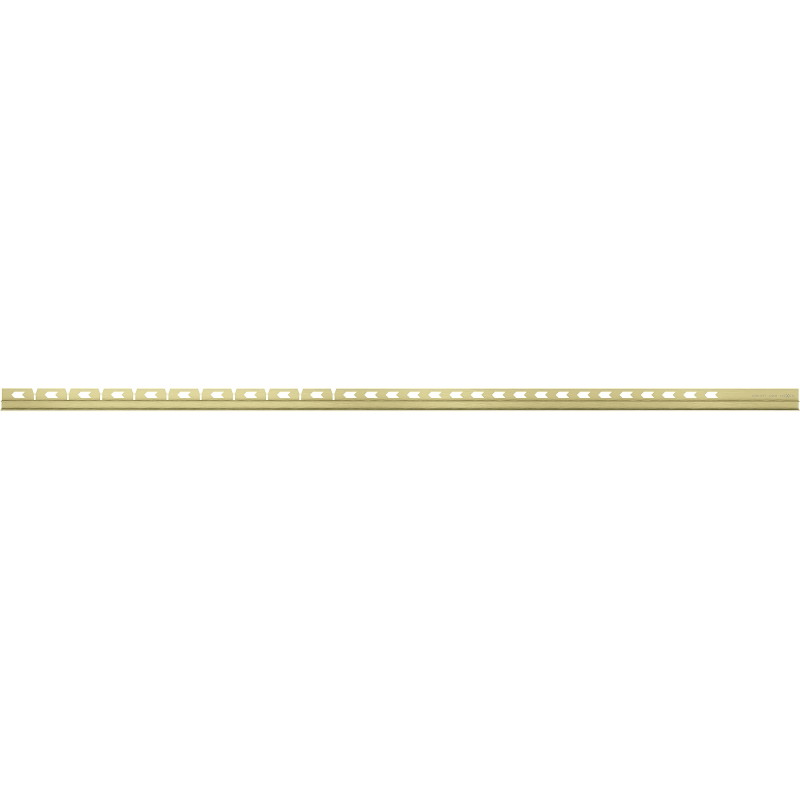 Mexen Line-B listă de scurgere pentru sticlă 120 cm stânga, perie aurie - 185504120L