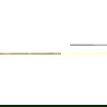 Mexen Line-B listă panta pentru sticlă 180 cm stânga, aurie - 185004180L