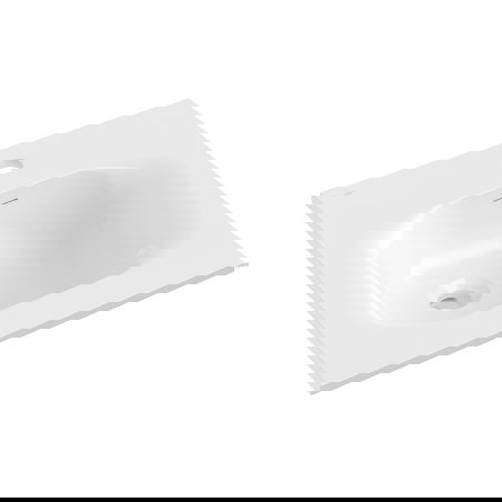 Mexen Vela lavoar încastrat pe blat 46 x 46,5 cm, alb lucios - 25234500