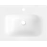 Mexen Vela pultba süllyesztett mosdókagyló 61 x 46,5 cm, fényes fehér - 25236000