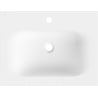 Mexen Vela chiuvetă încastrată în blat 61 x 46,5 cm, alb mat - 25236001