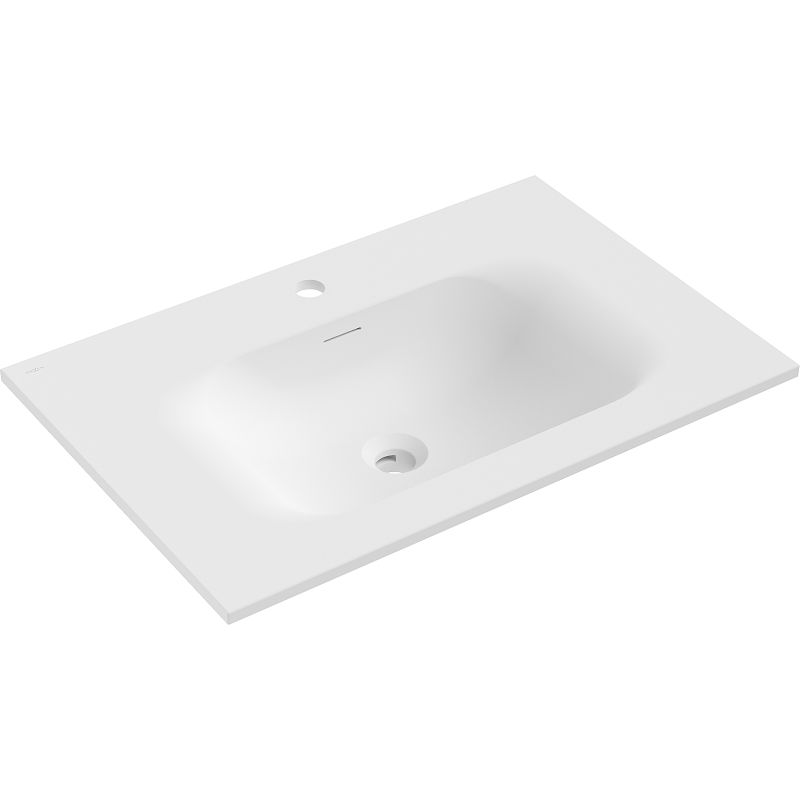 Mexen Vela lavoar încastrat în blat 71 x 46,5 cm, alb mat - 25237001