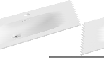 Mexen Vela mosdó pultba süllyesztve 71 x 46,5 cm, matt fehér - 25237001