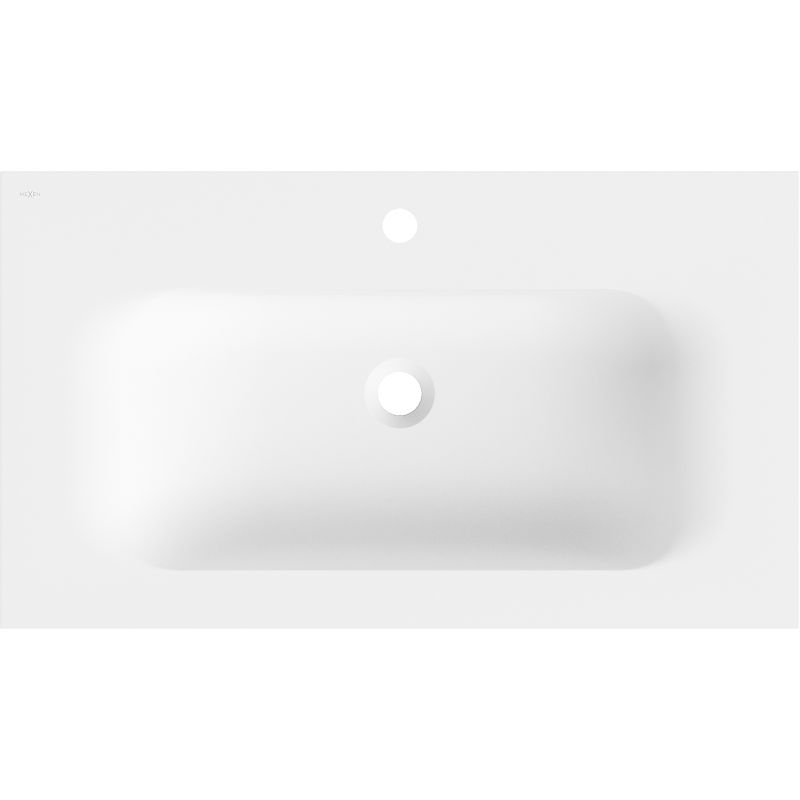 Mexen Vela süllyesztett mosdókagyló 81 x 46,5 cm, fehér matt - 25238001