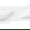 Mexen Vela chiuvetă încastrată în blat 81 x 46,5 cm, alb mat - 25238001