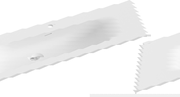 Mexen Vela munkalapra süllyesztett mosdó 91 x 46,5 cm, fehér matt - 25239001