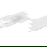 Mexen Vela chiuvetă încastrată în blat dreapta 101 x 46,5 cm, alb mat - 25231001P