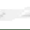 Mexen Vela chiuvetă încastrată în blat stânga 121 x 46,5 cm, alb lucios - 25231200L