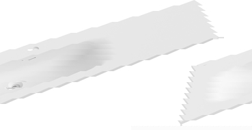 Mexen Vela mosdókagyló pultba süllyesztett bal 121 x 46,5 cm, fehér matt - 25231201L