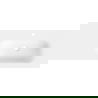 Mexen Vela chiuvetă încastrată în blat dreapta 121 x 46,5 cm, alb mat - 25231201P