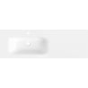 Mexen Vela chiuvetă încorporată în blat stânga 141 x 46,5 cm, alb lucios - 25231400L