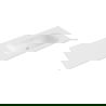 Mexen Vela lavoar încorporat în blat dreapta 141 x 46,5 cm, alb mat - 25231401P