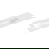 Mexen Vela chiuvetă încastrată în blat stânga 161 x 46,5 cm, alb lucios - 25231600L