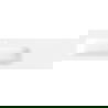 Mexen Vela chiuvetă încastrată în blat stânga 161 x 46,5 cm, alb lucios - 25231600L