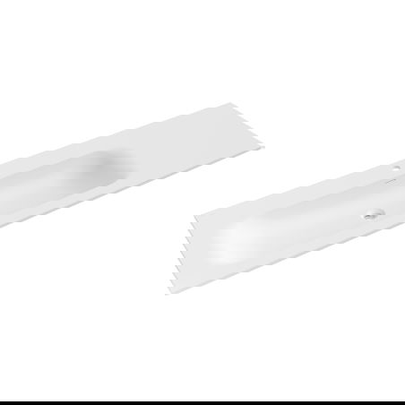 Mexen Vela pultba süllyesztett mosdó bal oldali 161 x 46,5 cm, fehér matt - 25231601L