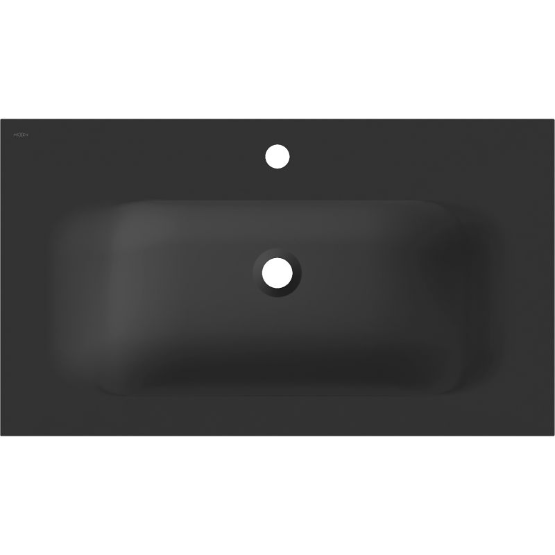 Mexen Vela chiuvetă încastrată în blat 81 x 46,5 cm, negru mat - 25238071