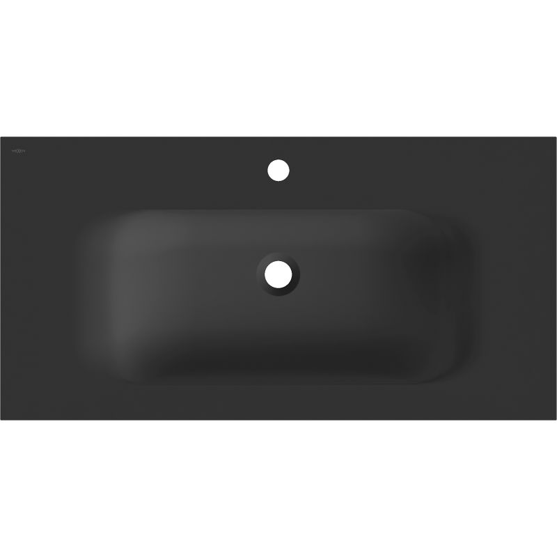 Mexen Vela chiuvetă încastrată în blat 91 x 46,5 cm, negru mat - 25239071