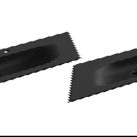 Mexen Vela munkalapba süllyesztett mosdó 91 x 46,5 cm, fekete matt - 25239071