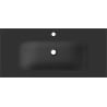 Mexen Vela süllyesztett mosdó 101 x 46,5 cm, fekete matt - 25231071