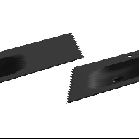 Mexen Vela chiuvetă încastrată pe blat stânga 101 x 46,5 cm, negru mat - 25231071L