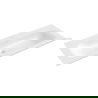 Mexen Vela chiuvetă încastrată în blatul de lucru 121 x 46,5 cm, alb lucios - 25231200
